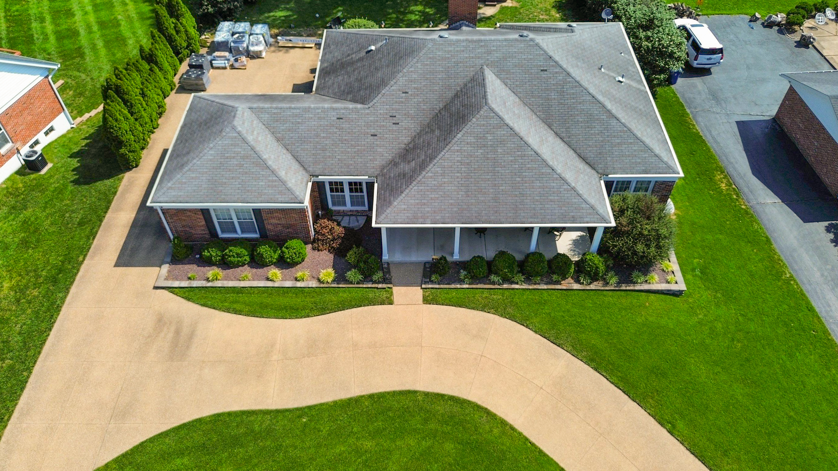 Replacement Roof Before